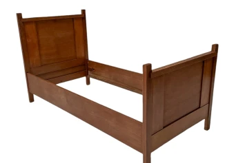 Hendrik Wouda Art Deco Modernist Single Bed for Pander, 1924